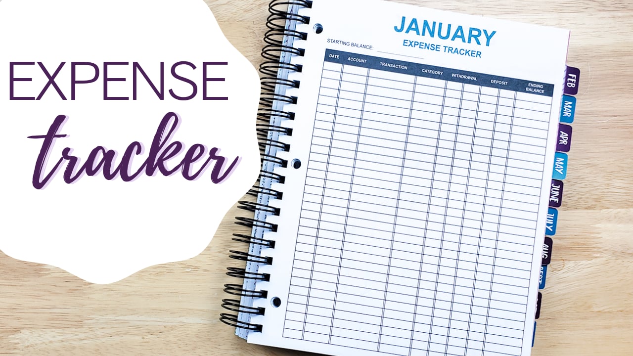 Expense Tracker Budget By Paycheck Workbook